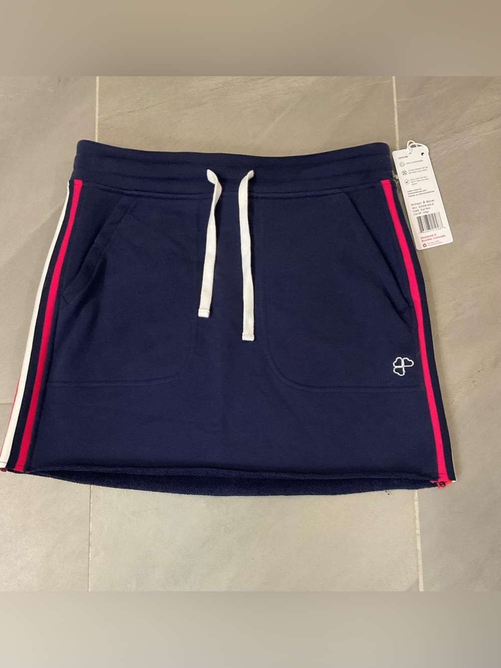 Krimson Klover Eryn Skirt Navy Small